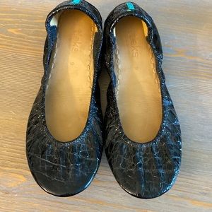 Tieks obsidian, black, women’s ballet flats